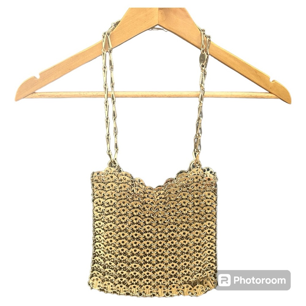 Rabanne
1969 Allover Disc Brass Shoulder Bag